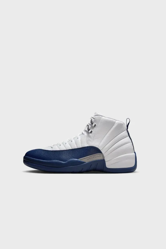 Air Jordan 12 Retro WHITE/FRENCH BLUE-METALLIC SILVER CT8013-114 sold by Nomad