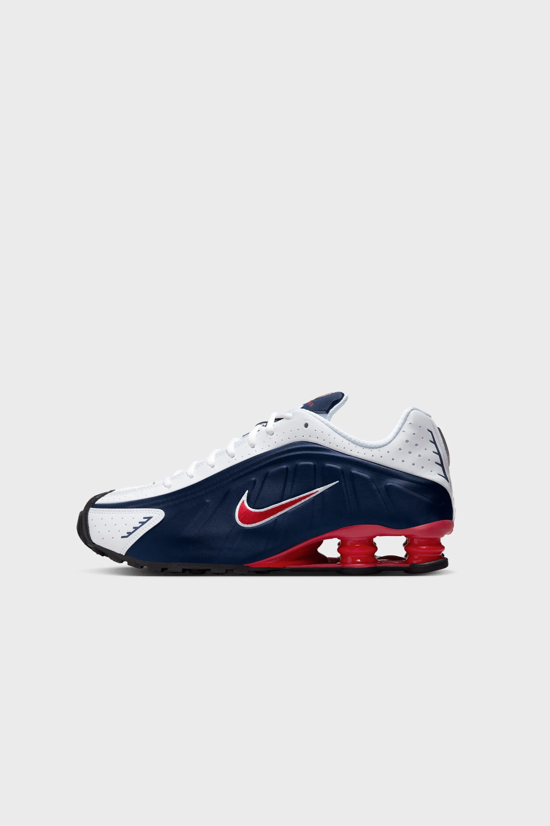 Nike Shox R4 MIDNIGHT NAVY/GYM RED-WHITE HQ1988-400 sold by Nomad
