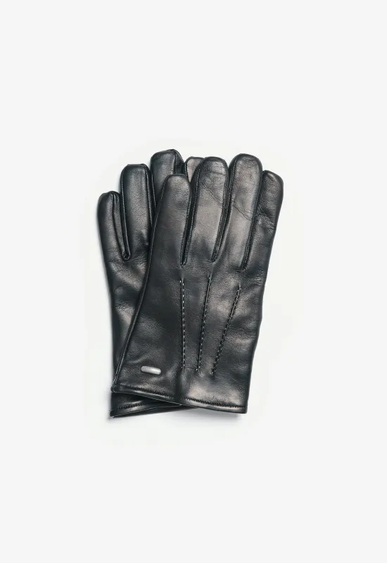 His Gloves Black Leather A4248HIB sold by Nomad
