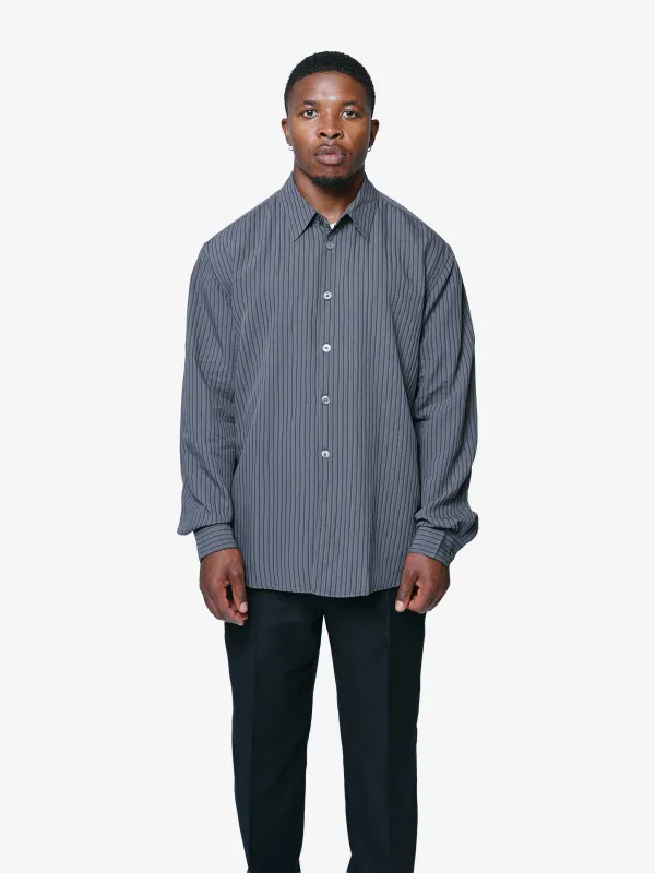 Beyond Shirt Iron Stripe Ceremony Viscose M4252BIS sold by Nomad