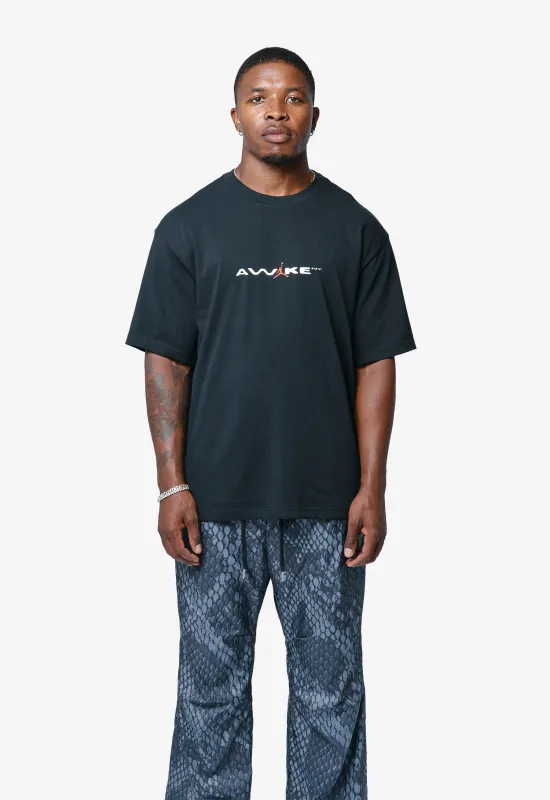 Jordan x Awake NY Tee Black/White/University Red IB7290-010 made by Jordan