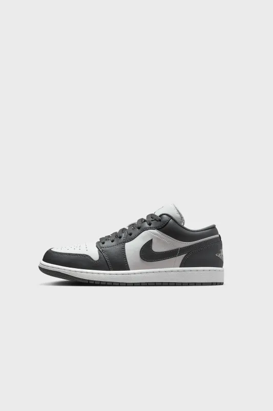 Air Jordan 1 Low IRON GREY/SUMMIT WHITE 553558-044 sold by Nomad