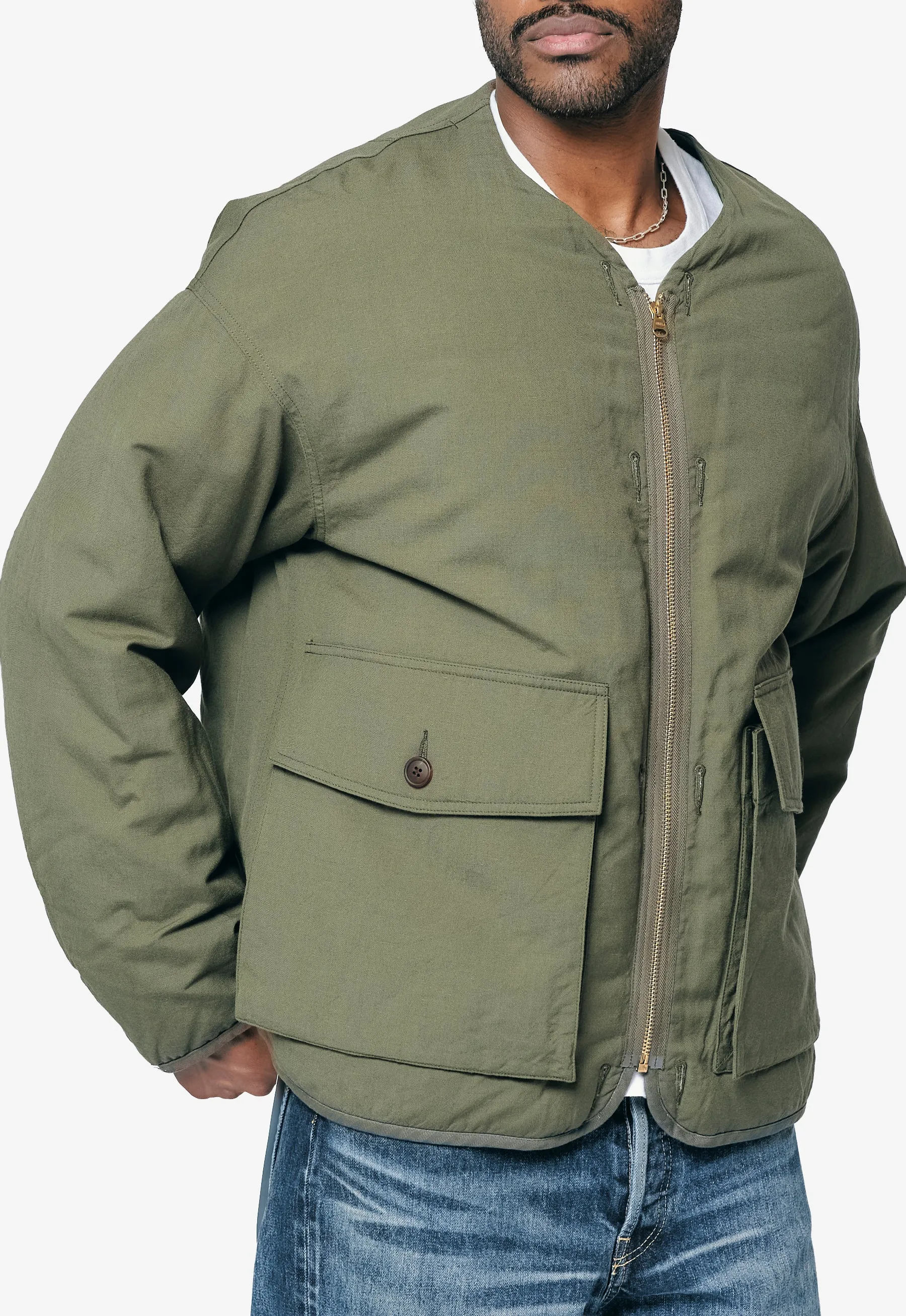 Iris Down Jacket Olive 0125205013022 sold by Nomad product image thumbnail 2