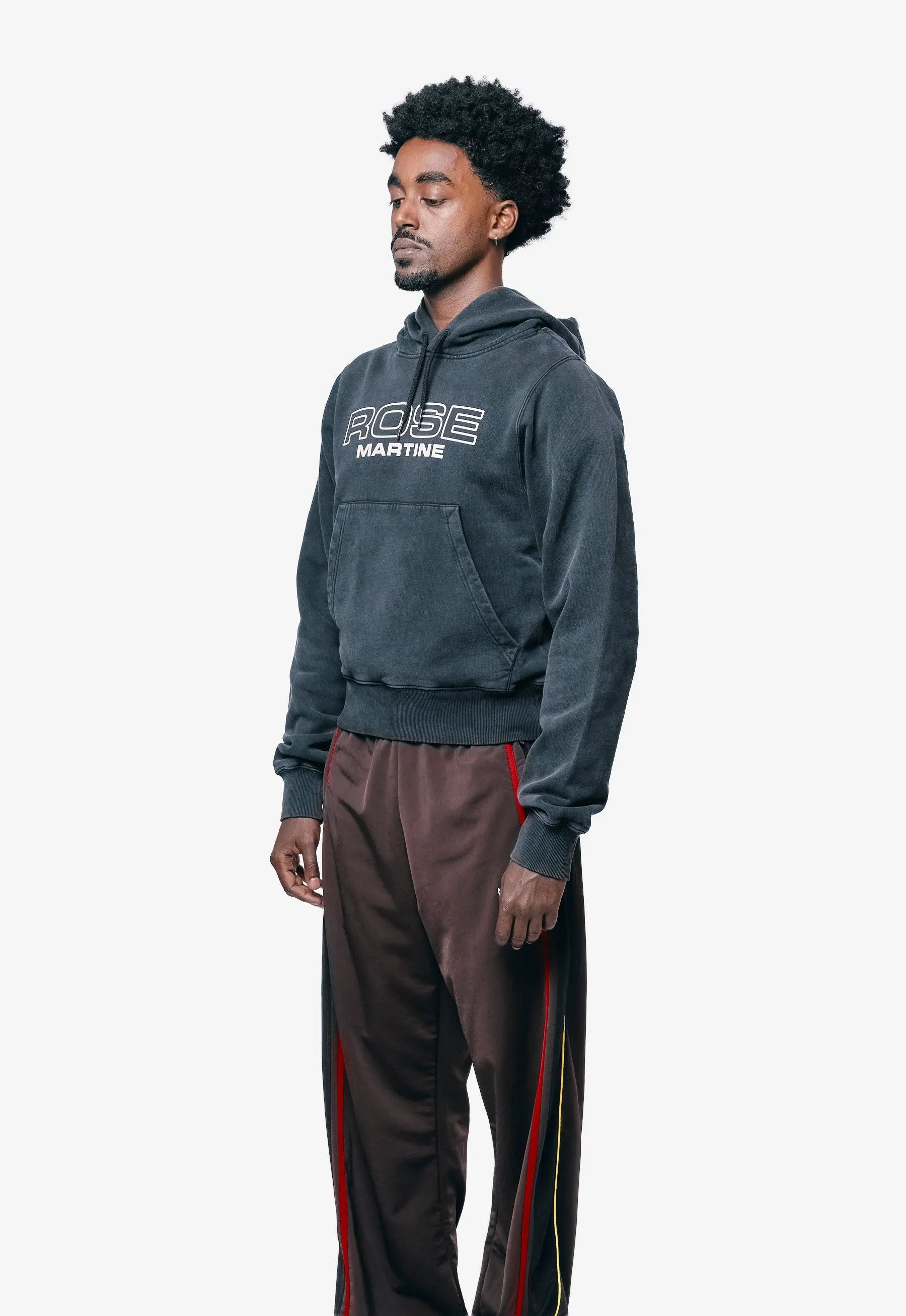 Shrunken Hoodie Black Washed 625JS01002CW sold by Nomad product image thumbnail 3