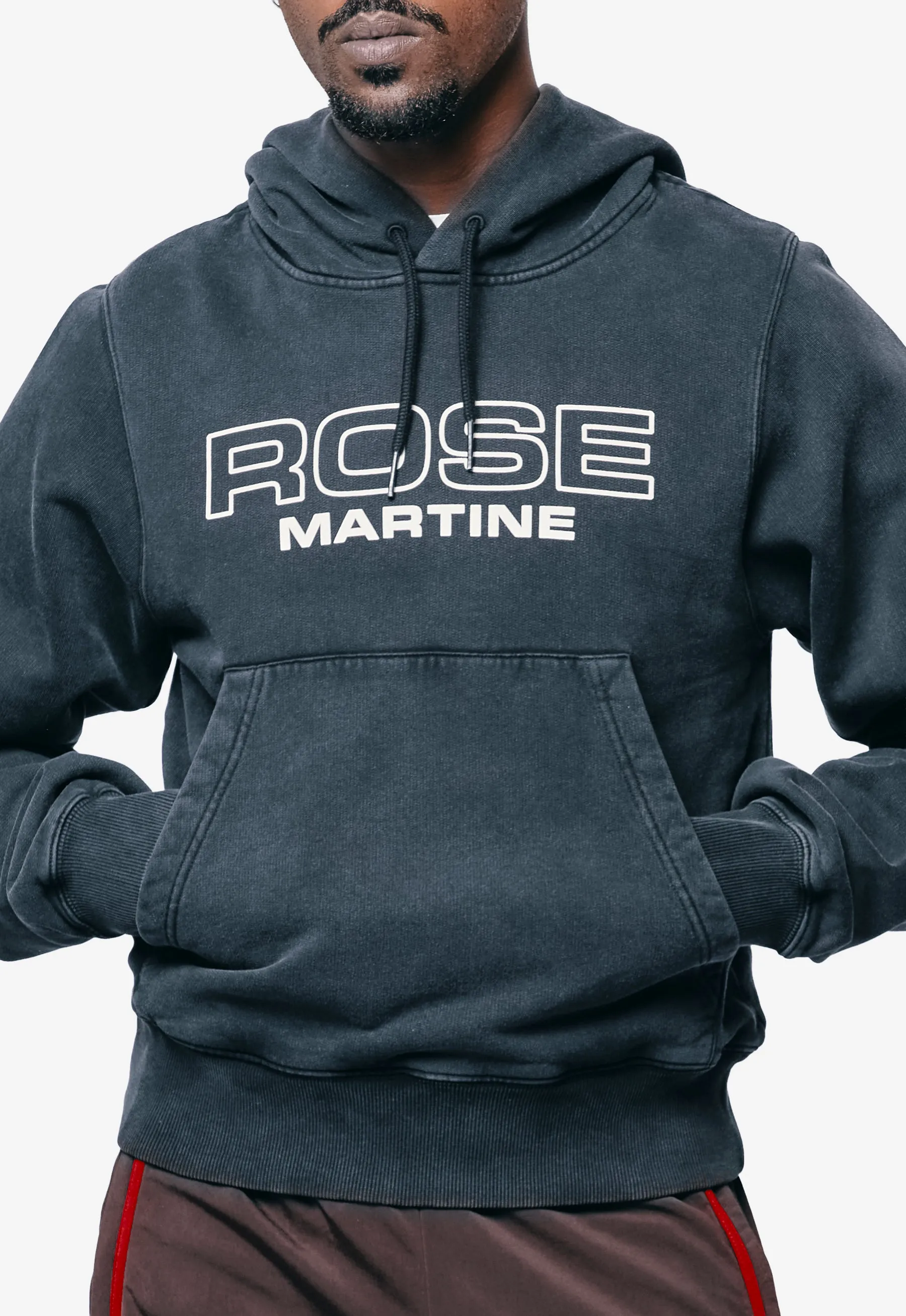 Shrunken Hoodie Black Washed 625JS01002CW sold by Nomad product image thumbnail 2