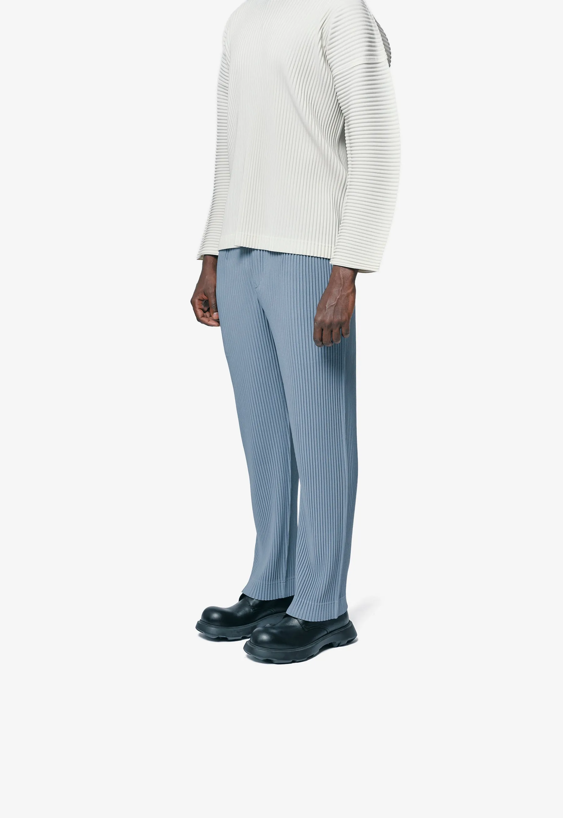 Tailored Pleats 1 Pant Slate Blue HP58-JF152-71 sold by Nomad product image thumbnail 3