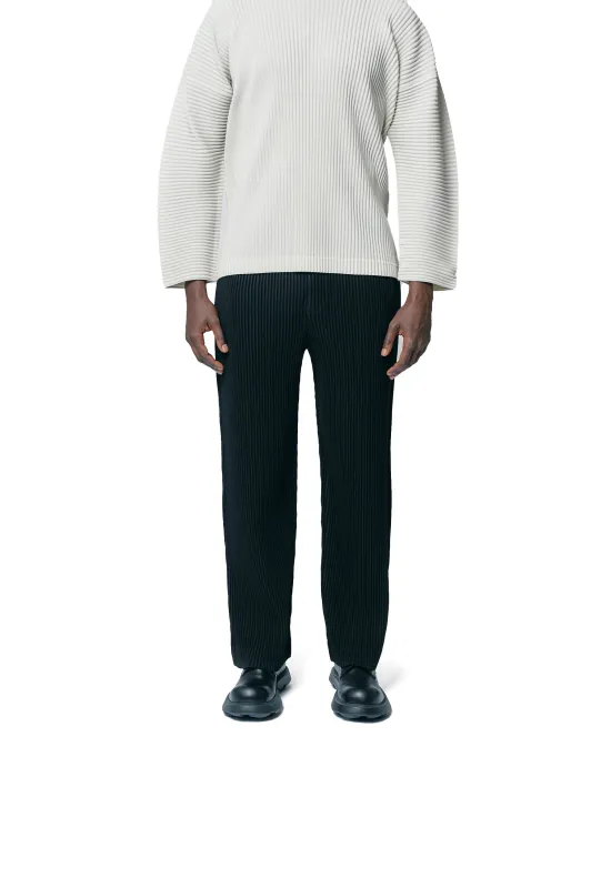 Kersey Pleated Trouser Black HP58-FF172-15 sold by Nomad