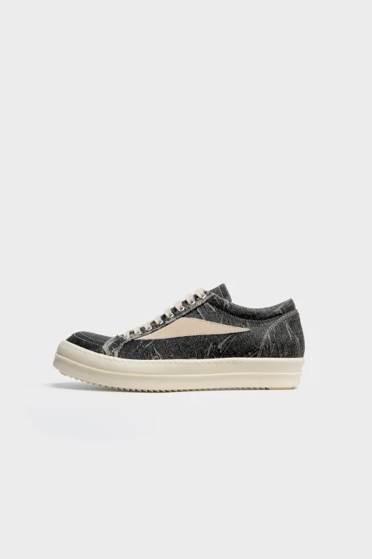 Vintage Sneaks Black Washed Foil/Milk/Milk DU02E7803 sold by Nomad