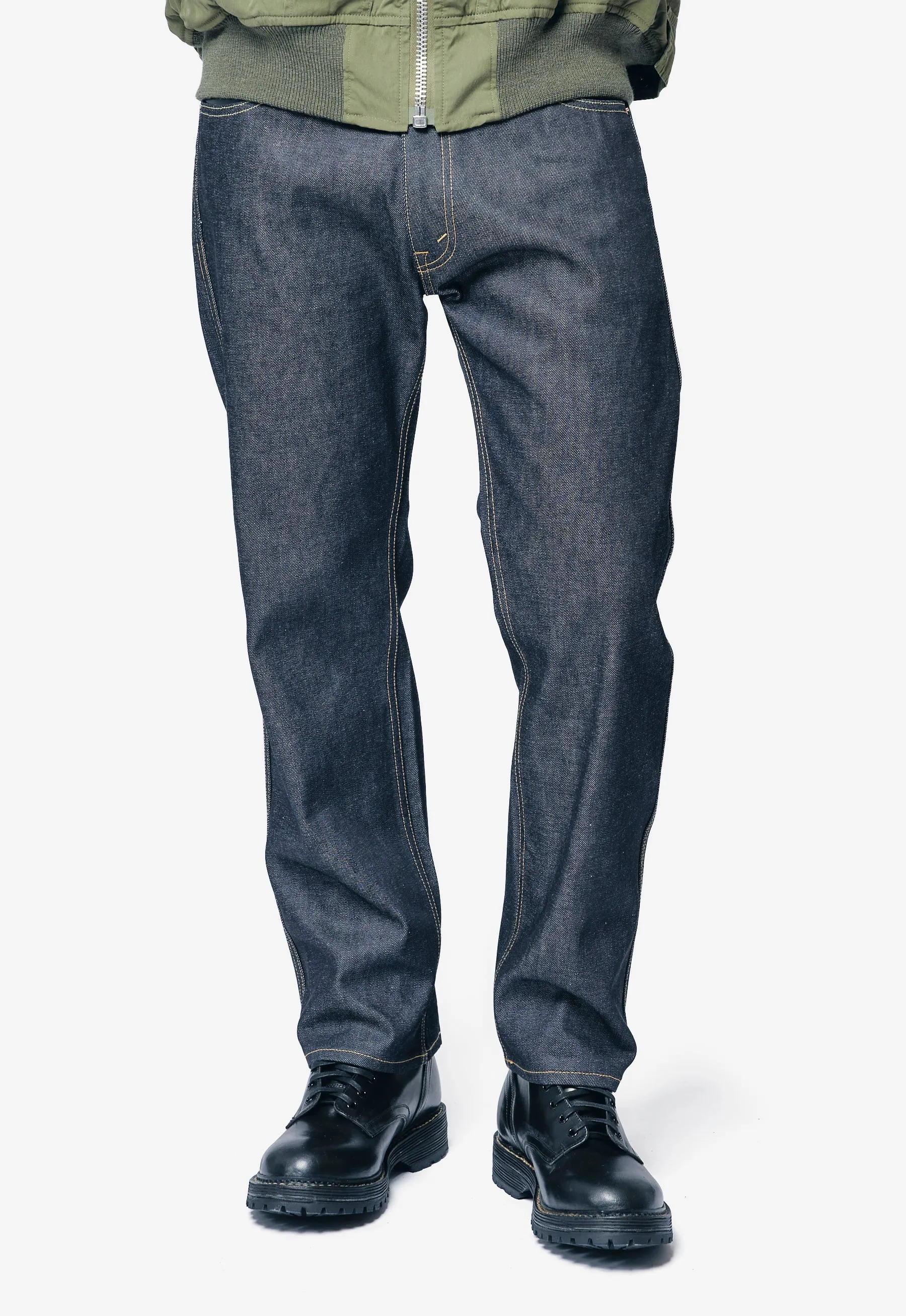 Levi's Contrast Trim Denim Pants Indigo/Black WP-P201-051-1 sold by Nomad product image thumbnail 2