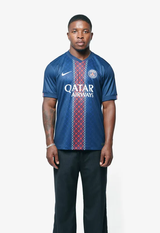Paris Saint-Germain 2025/26 Stadium Home Soccer Jersey Midnight Navy/White HJ4593-411 sold by Nomad