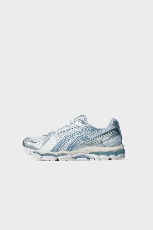 Gel-Kayano 12.1 White/Dolphin Grey 1203A759-101 sold by Nomad