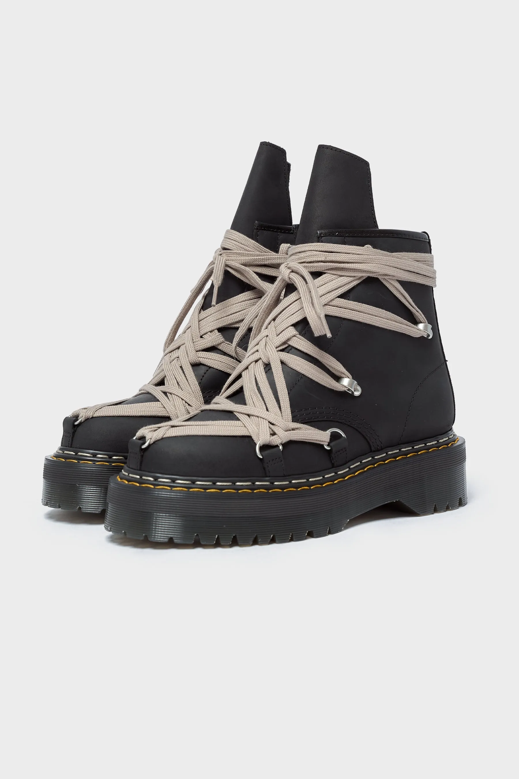 Dr.Martens 1460 Quad Sole Megalace Boot Black DM02E6812 8001 09 sold by Nomad product image thumbnail 2