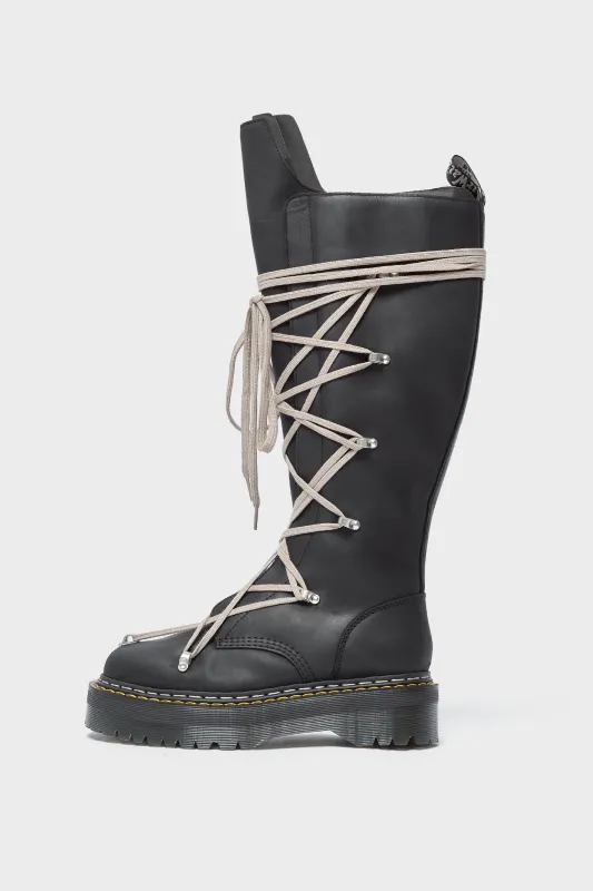 Dr.Martens 1B60 Quad Sole Pentalace Boot DM02E6811 0001 09 Black sold by Nomad