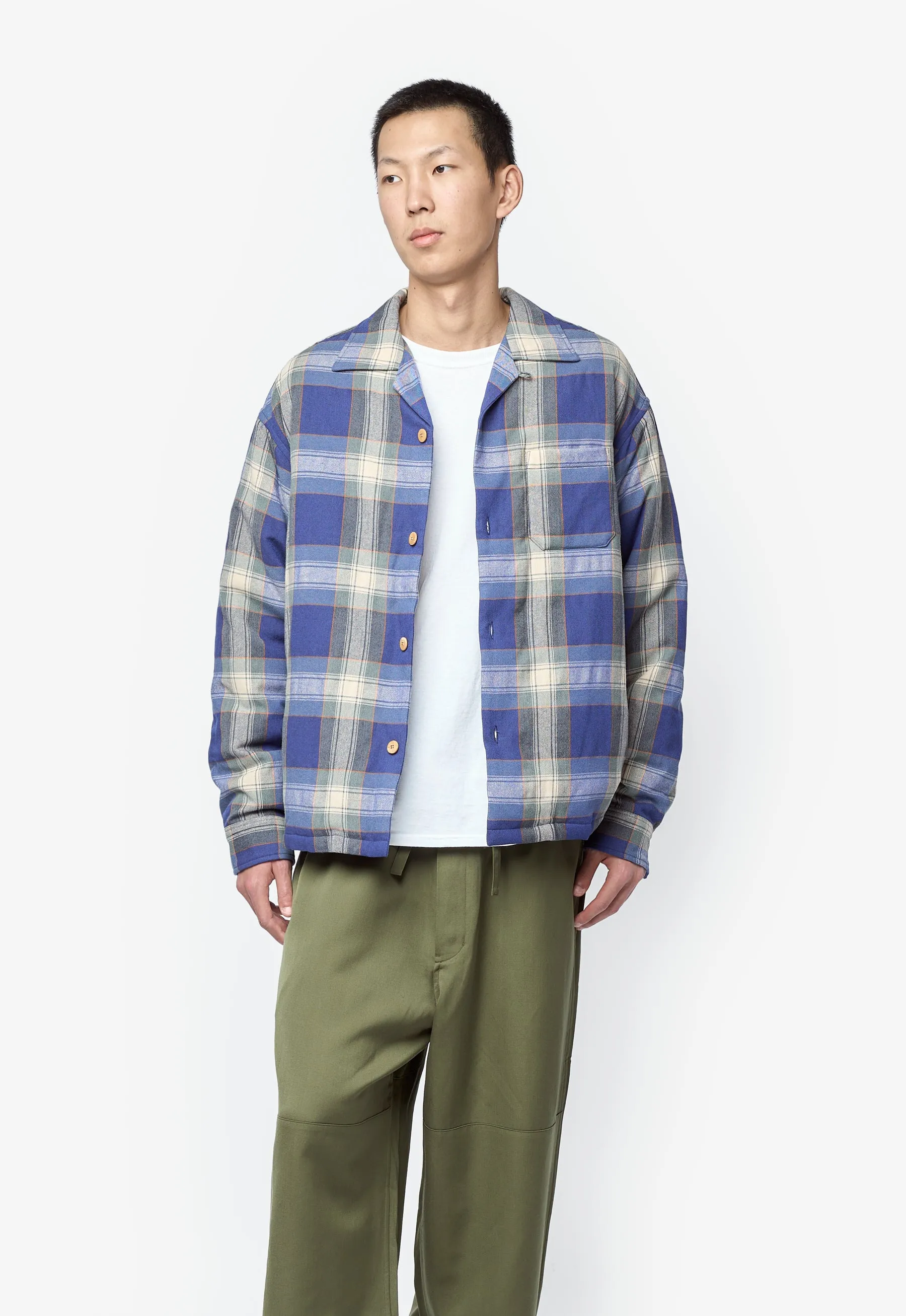 Keesey Check Down Jacket Blue 0125205013001 sold by Nomad product image thumbnail 4