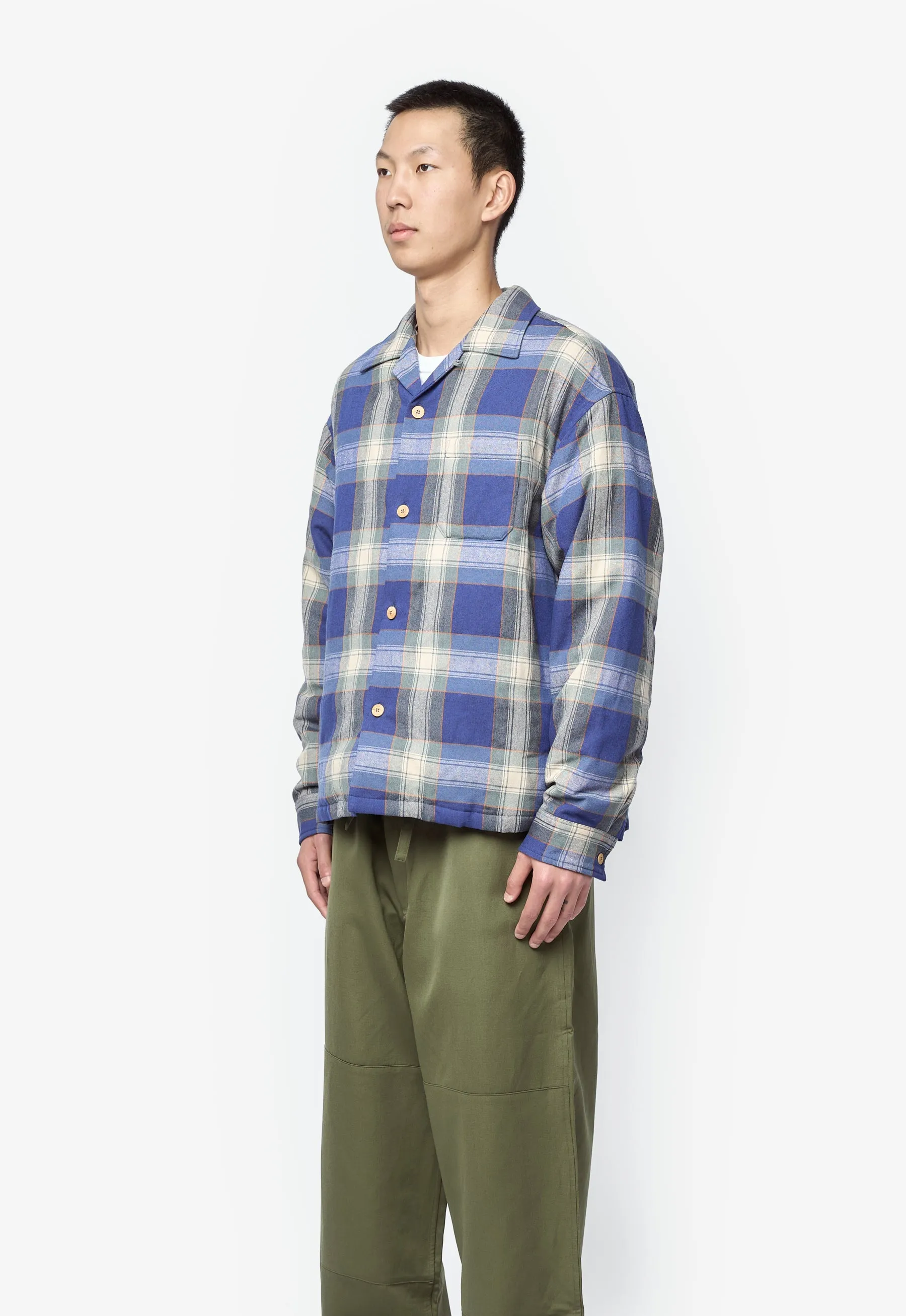 Keesey Check Down Jacket Blue 0125205013001 sold by Nomad product image thumbnail 2