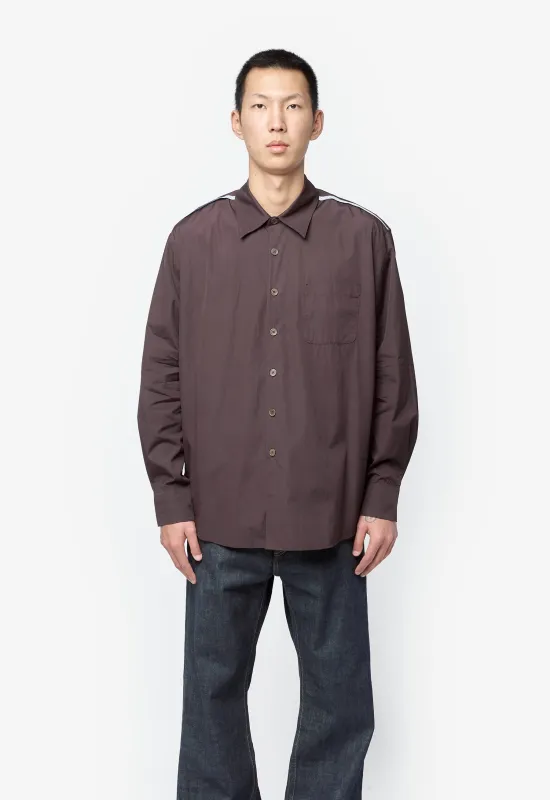 Above Shirt Divine Brown Super Poplin M4252AD sold by Nomad
