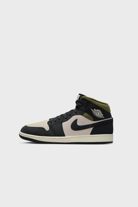 Air Jordan 1 Mid SE LT OREWOOD BRN/OFF NOIR-MEDIUM OLIVE HV4091-102 sold by Nomad