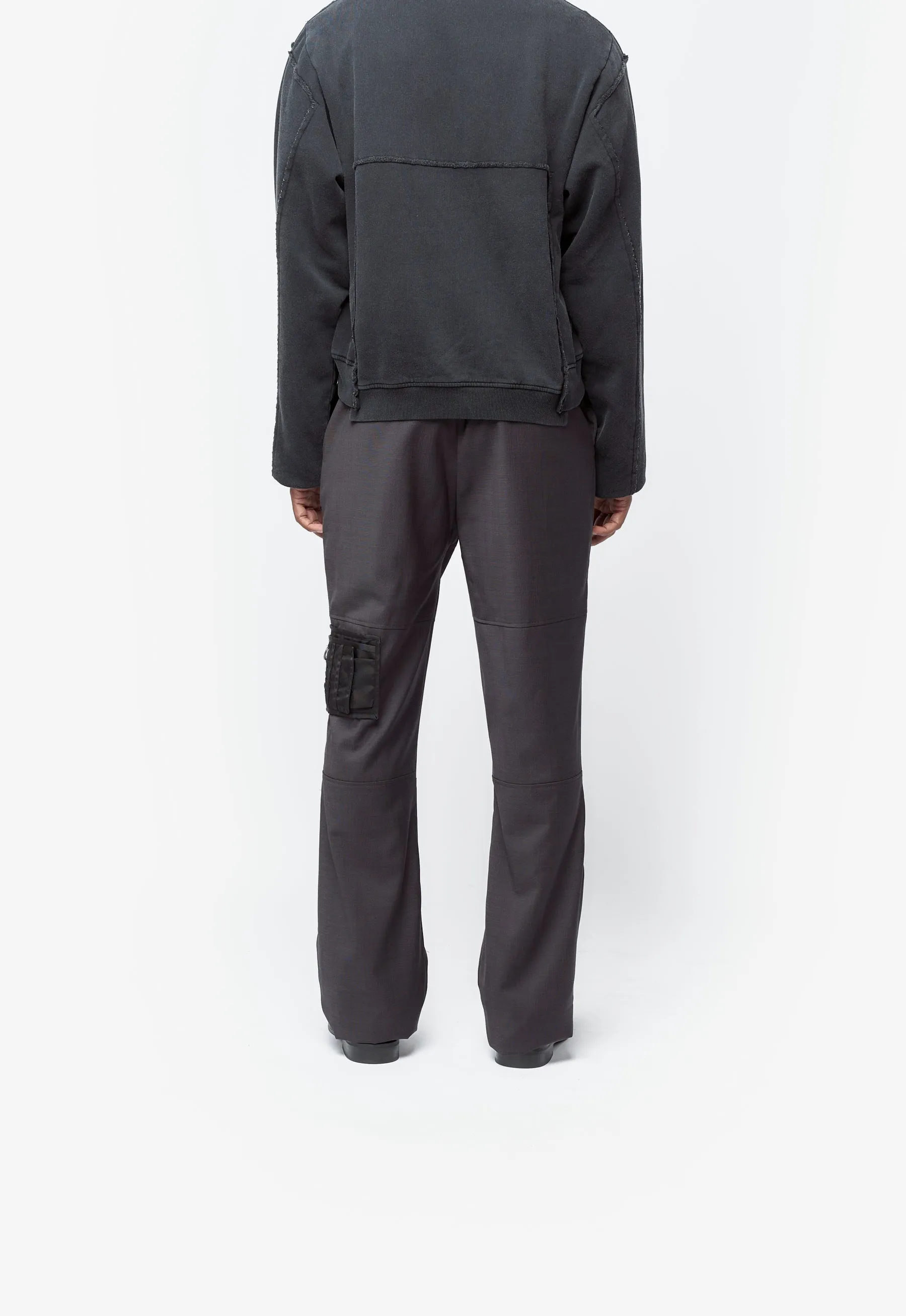 Bootcut Wallet Trouser Black-Purple 375WT16036 sold by Nomad product image thumbnail 4