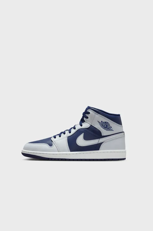 Air Jordan 1 Mid BLUE VOID/PURE PLATINUM DQ8426-403 sold by Nomad