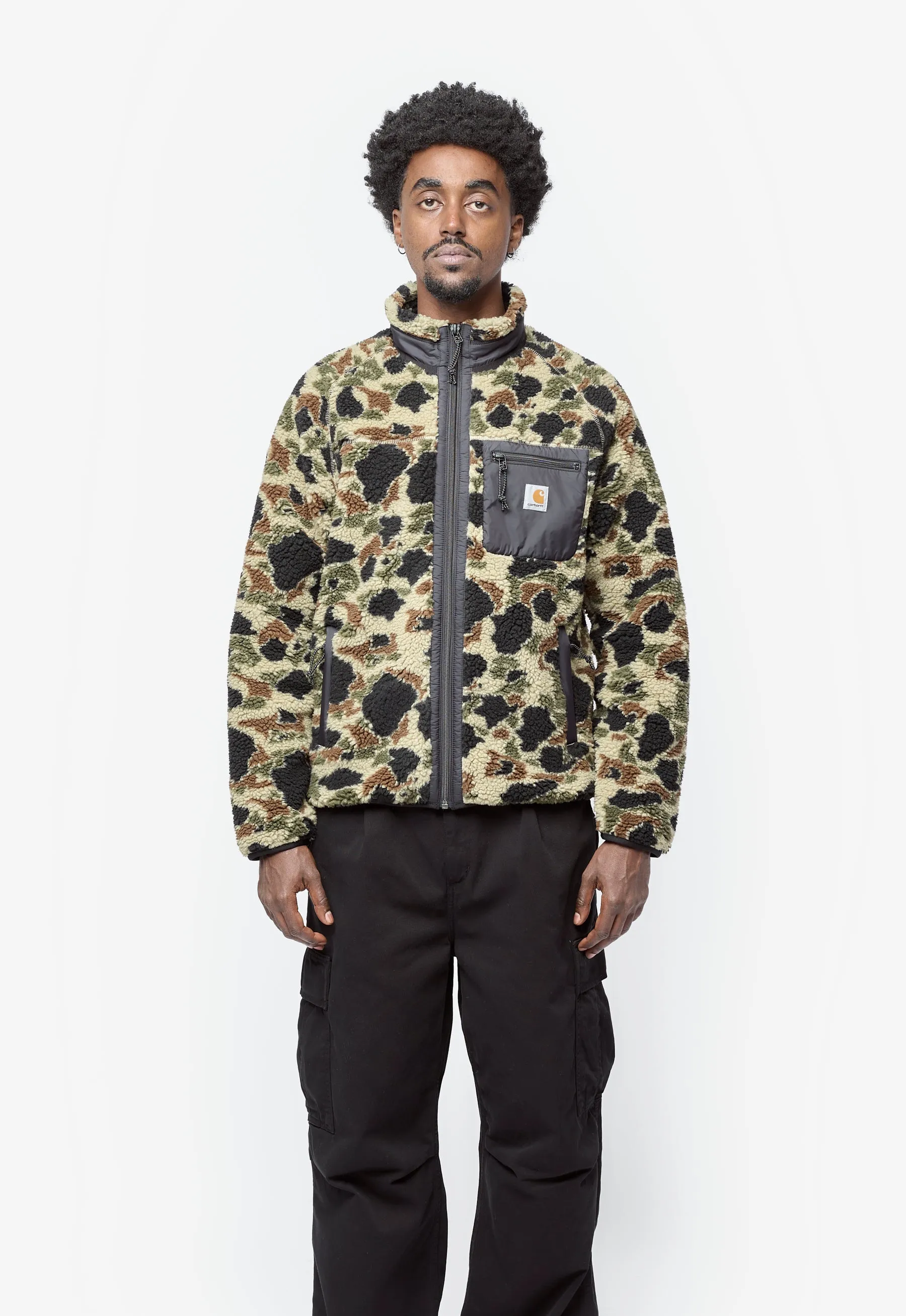 Prentis Liner Camo Duck Jacquard Green/Black I035696 sold by Nomad