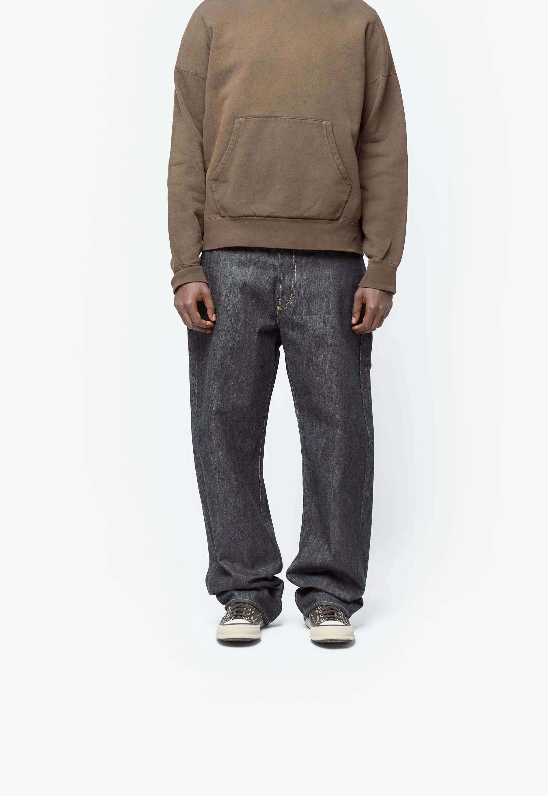 Social Sculpture 01 Wide Raw Indigo 0125205005001 sold by Nomad