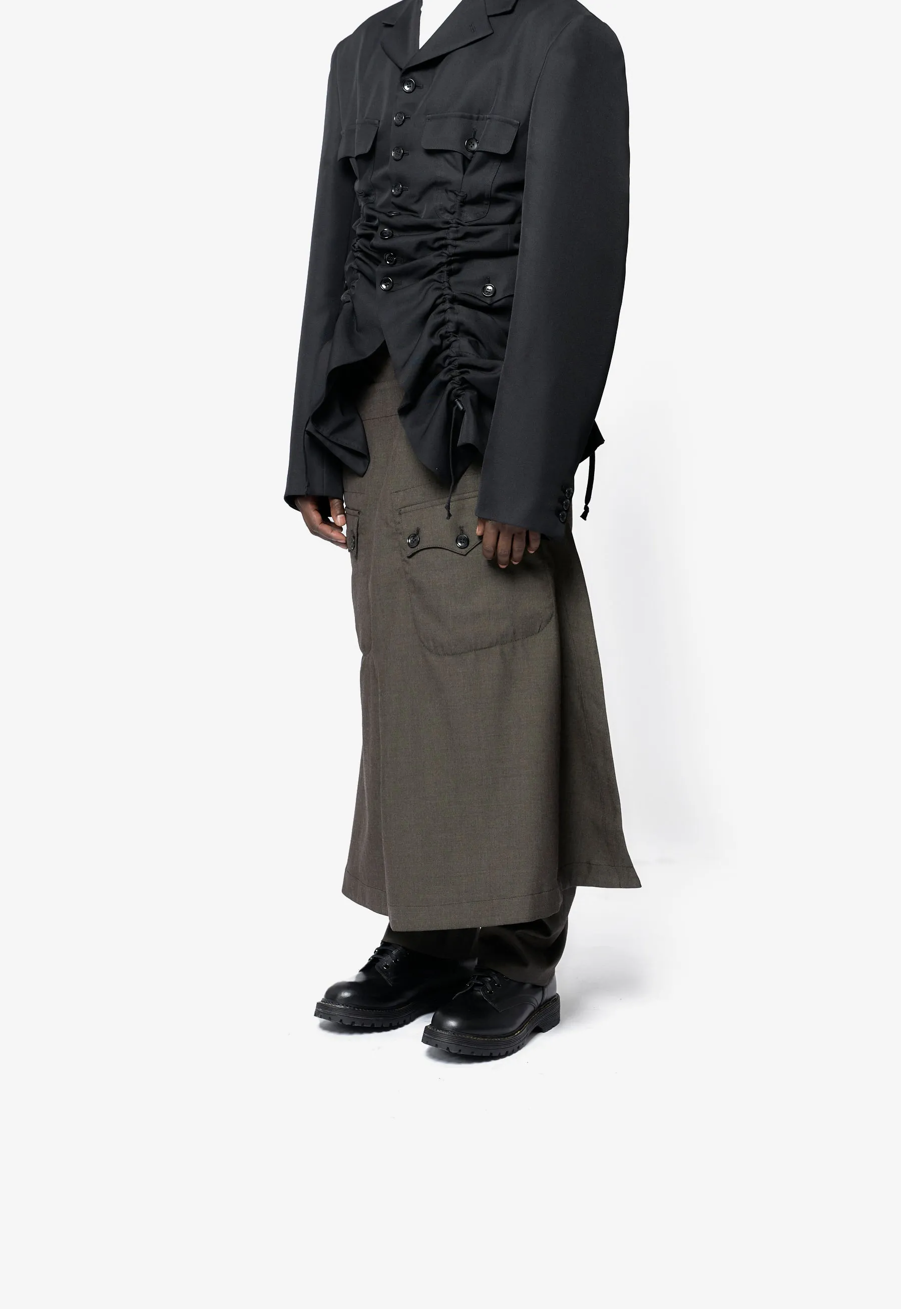 Multi Pocket Wrap Trouser Brown PP-P039-051-1 sold by Nomad product image thumbnail 3