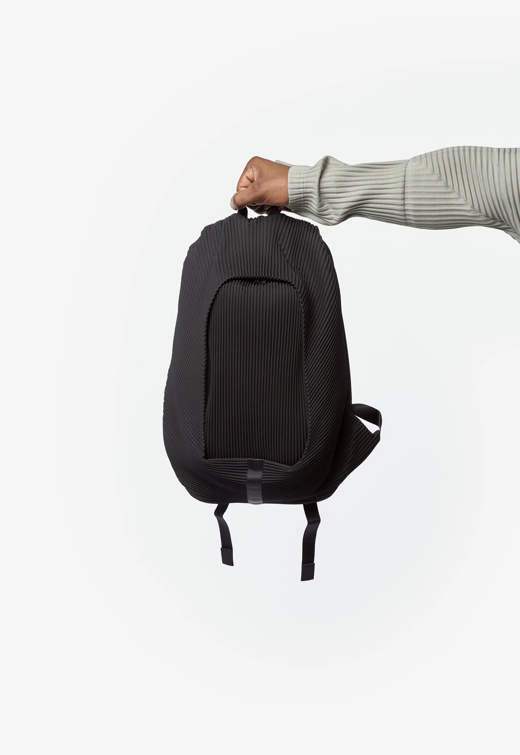 Pleats Backpack Black HP58-AG452-15 sold by Nomad