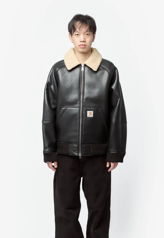 Shepton Jacket Black/Natural I035974 sold by Nomad