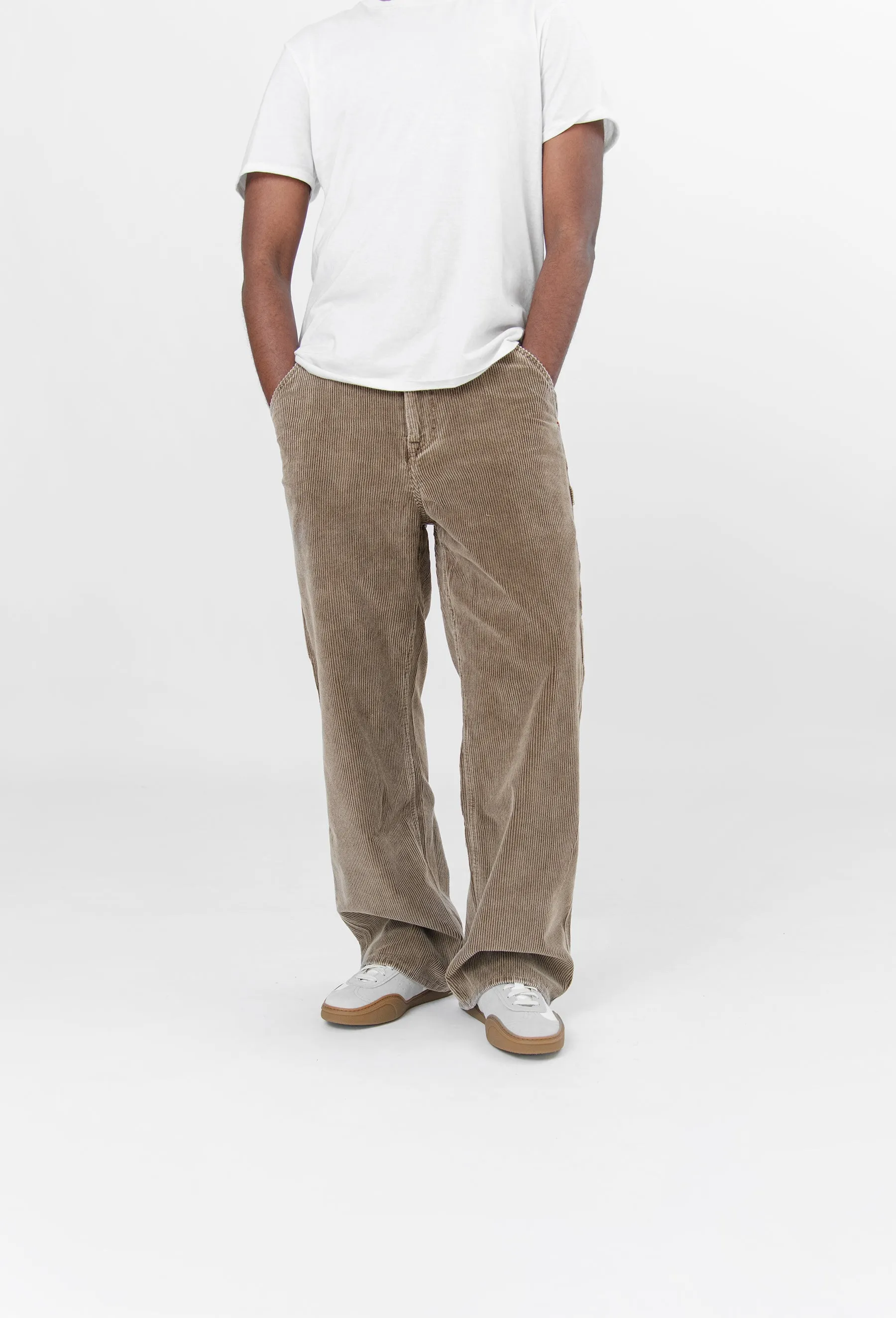 Joiner Trouser Brown Enzyme Cord sold by Nomad
