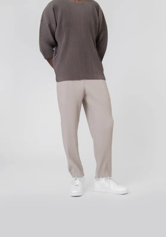 Colour Pleated Trouser Sand Beige JF194-41 sold by Nomad