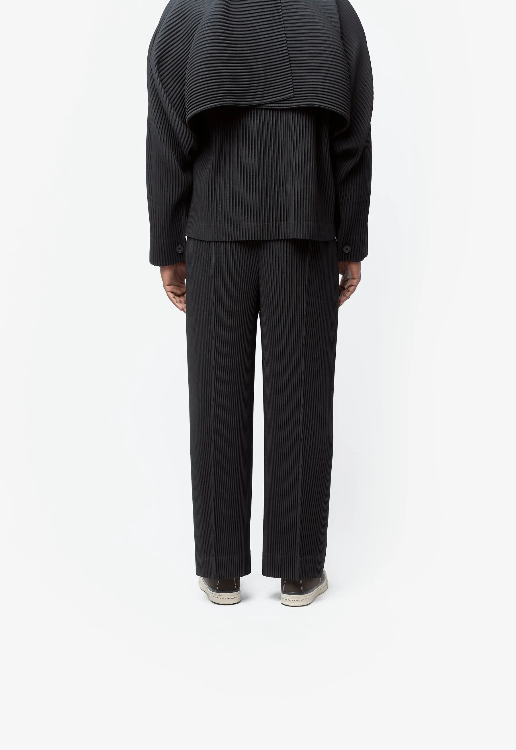 Monthly Colour January Pleated Pant Black HP66-JF014-15 sold by Nomad product image thumbnail 4