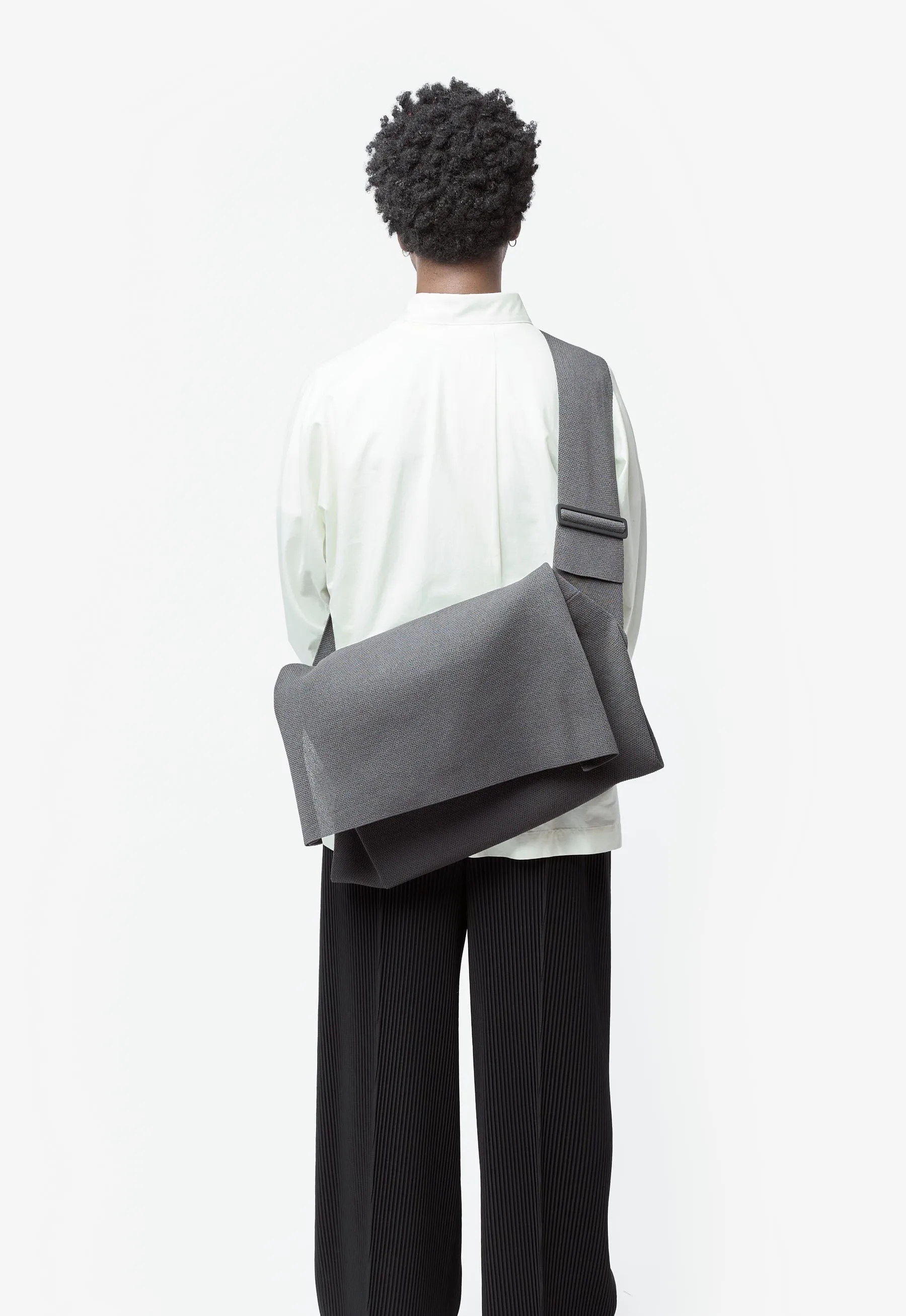 Washi Flap Bag Gray HP66-AG417-12 sold by Nomad product image thumbnail 3