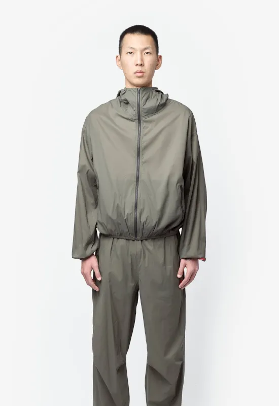 TNF Red box Wind Jacket New Taupe Green NF0A8EFW21L made by The North Face