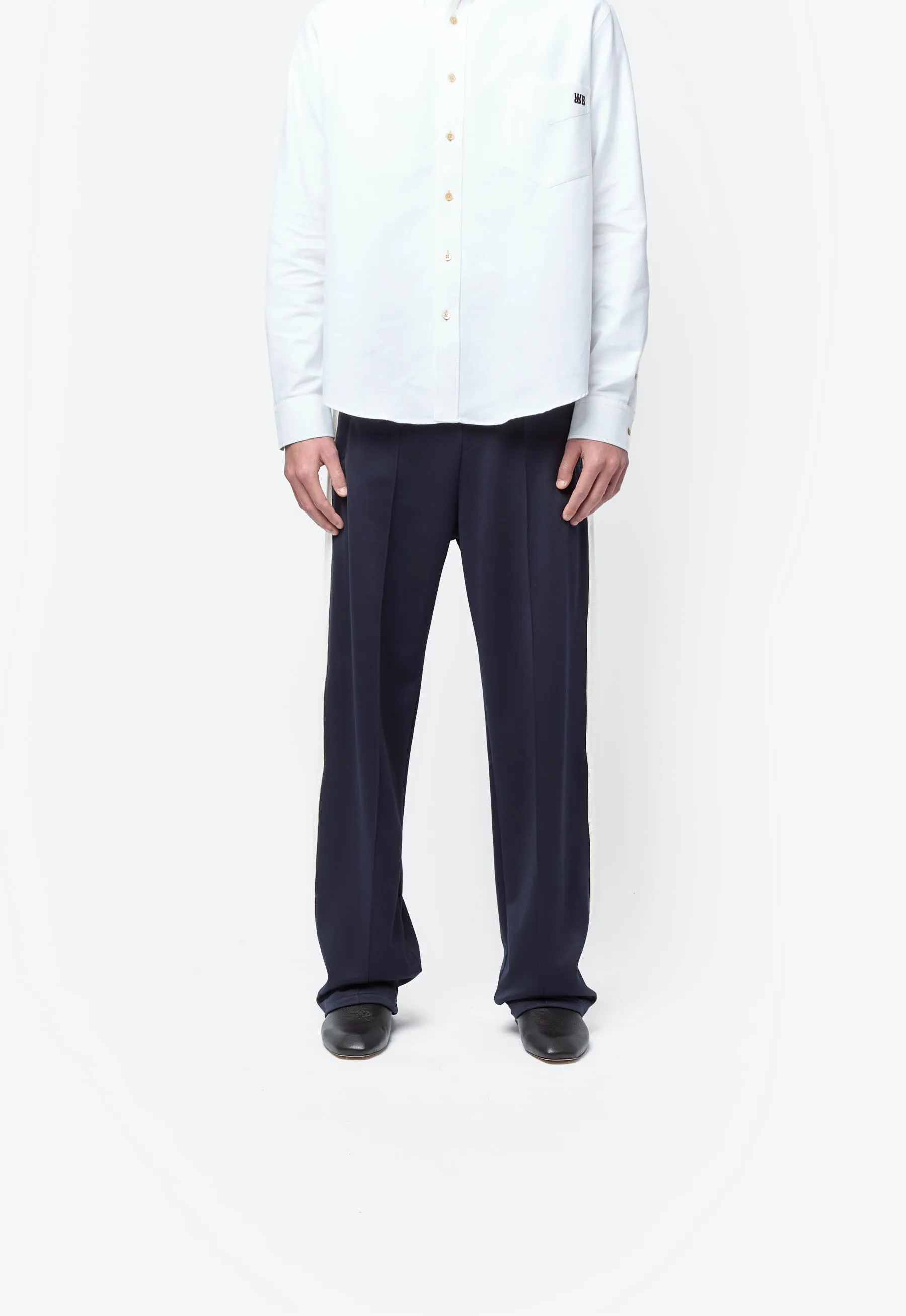Motion Track Pant Navy/Ivory MS26JE07-JE10-503 sold by Nomad