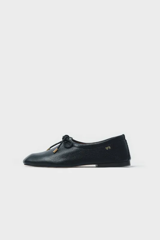 Julien Lace Up Slipper Black WBM46510A-23021-999 sold by Nomad