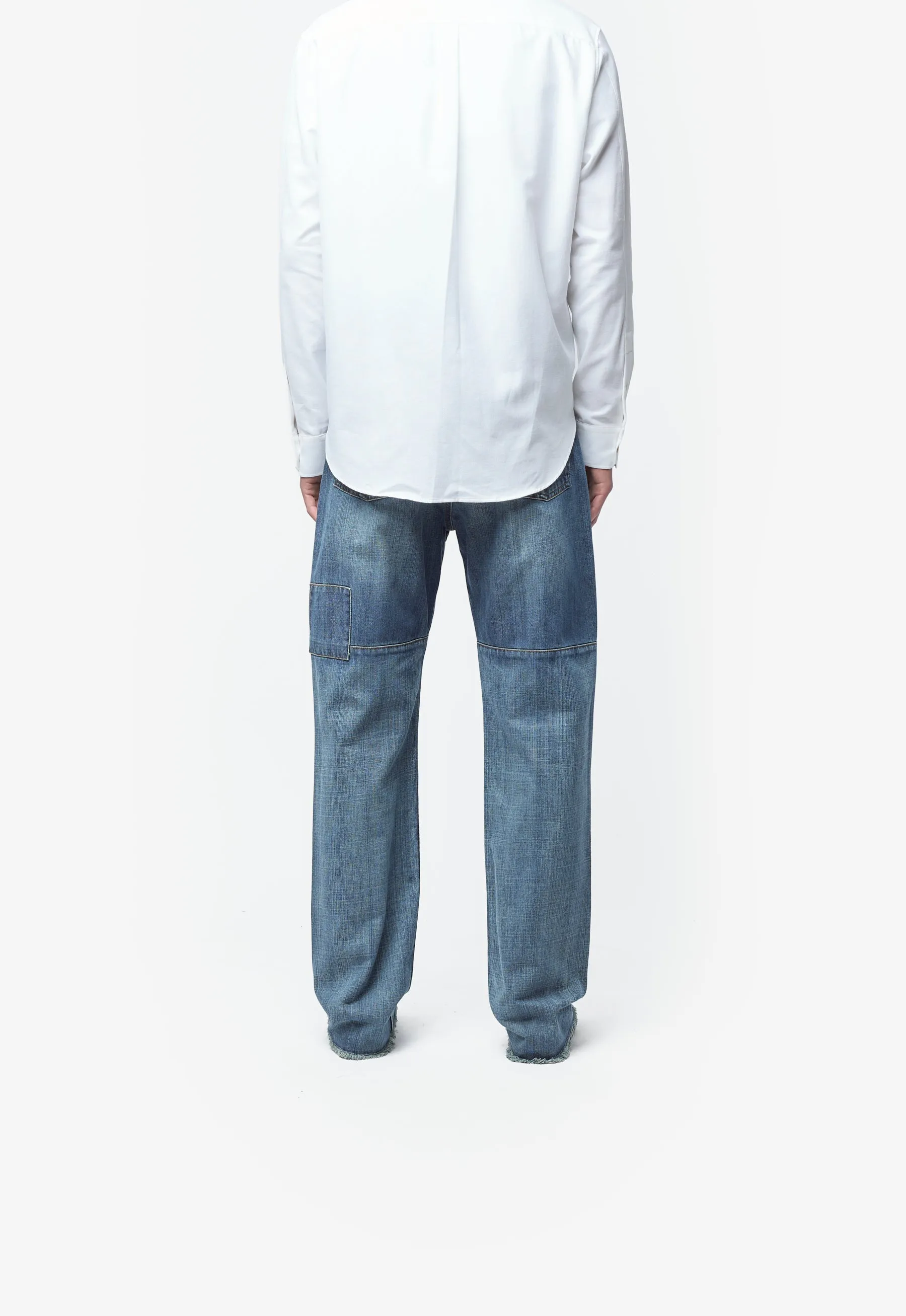 Chance Denim Patched Blue Vintage Wash MS26DE01-CO06-502 sold by Nomad product image thumbnail 4