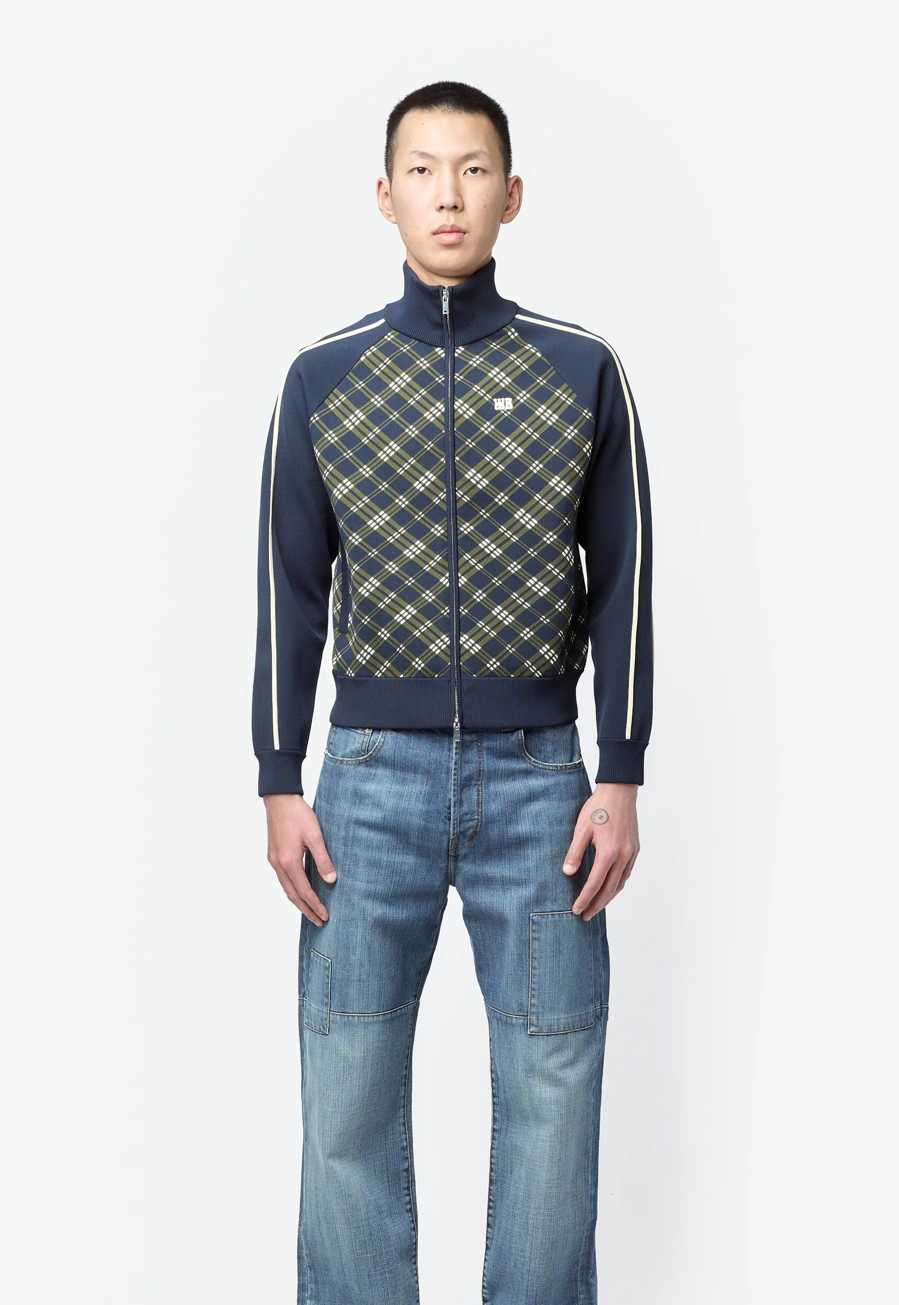 Men's Power Track Top Navy/Khaki US26KN34-PL03-570 sold by Nomad