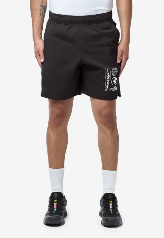 24/7 Graphic Short TNF Black NF0A8G84JK3 sold by Nomad