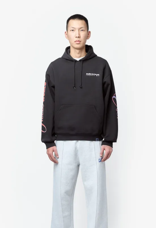 Audio Archives WIP Hooded Sweatshirt Black I036683 made by Nomad