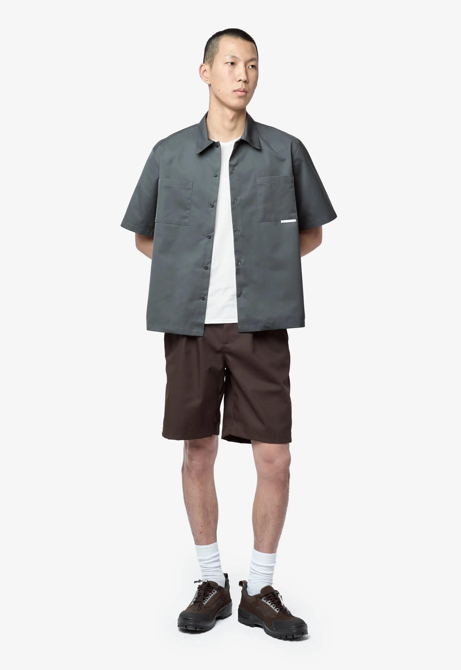 Men's Replicated Short Sleeve Shirt 31 Charcoal DR022306DR31 sold by Nomad product image thumbnail 4