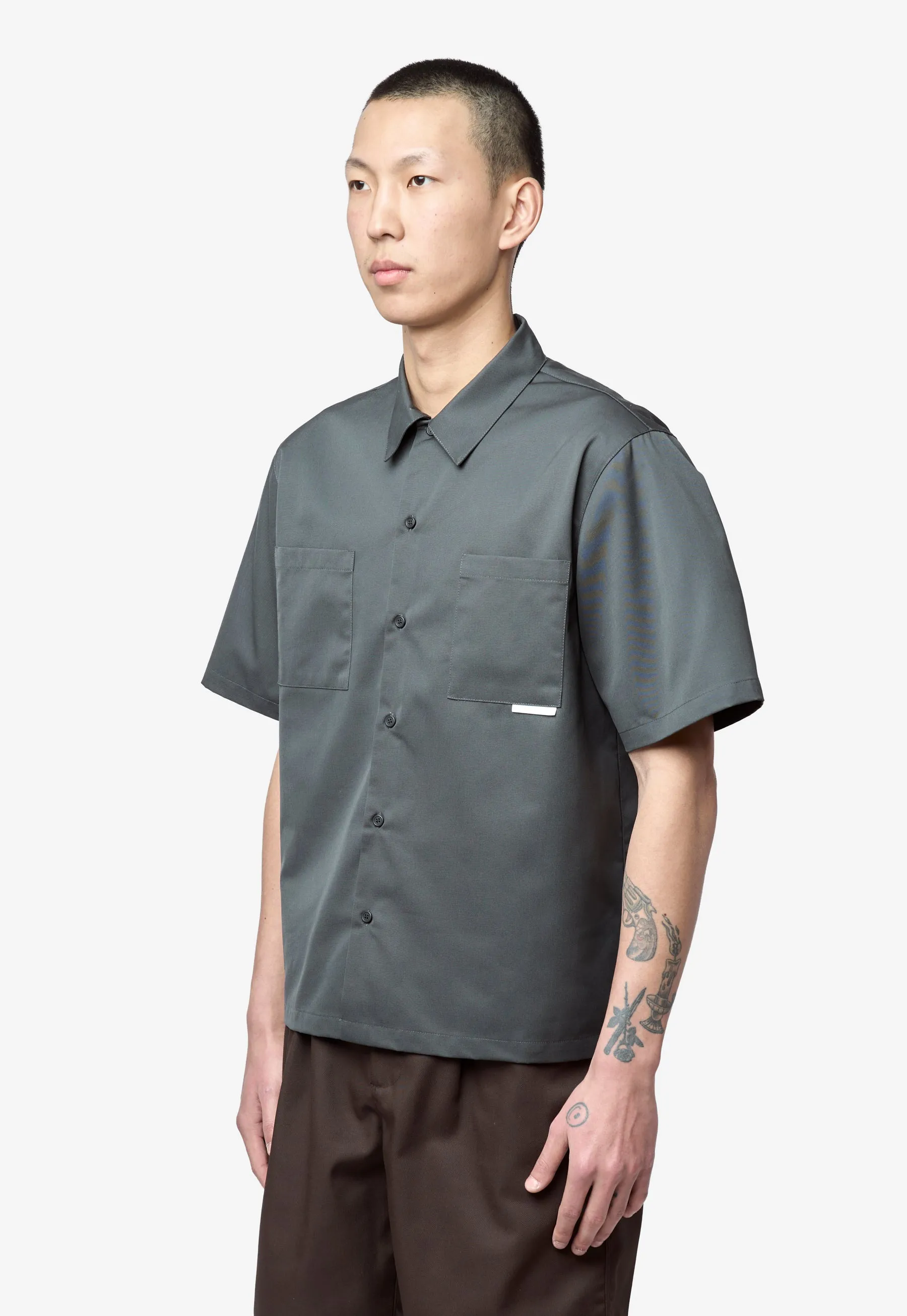 Men's Replicated Short Sleeve Shirt 31 Charcoal DR022306DR31 sold by Nomad product image thumbnail 2