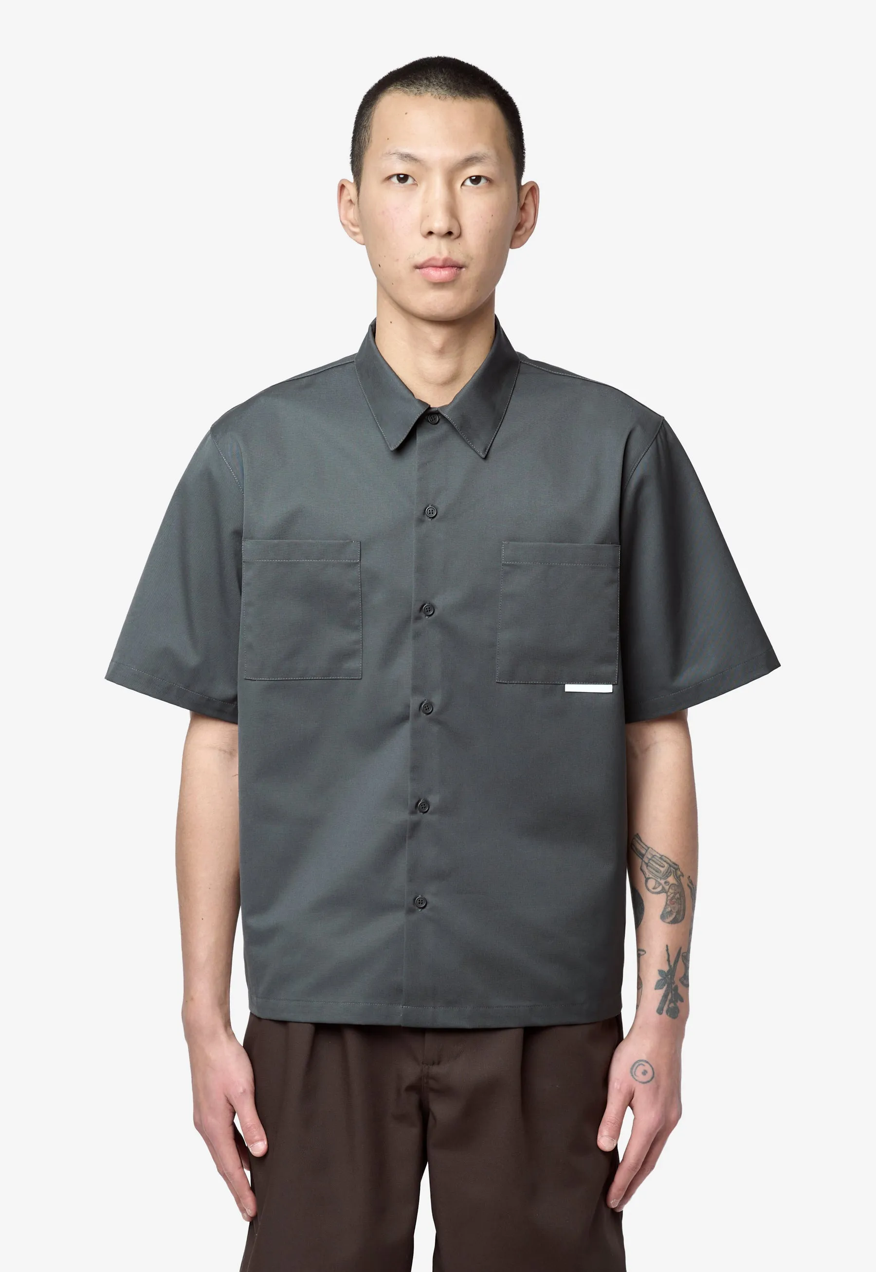 Men's Replicated Short Sleeve Shirt 31 Charcoal DR022306DR31 sold by Nomad