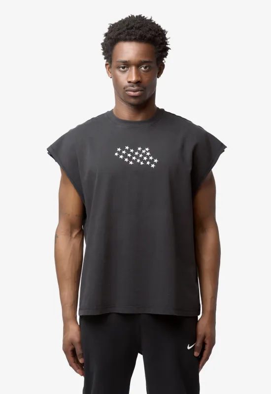 Air Jordan Tee Air Jordan x IH Cut-Off Tee Black IM7394-010 made by Jordan