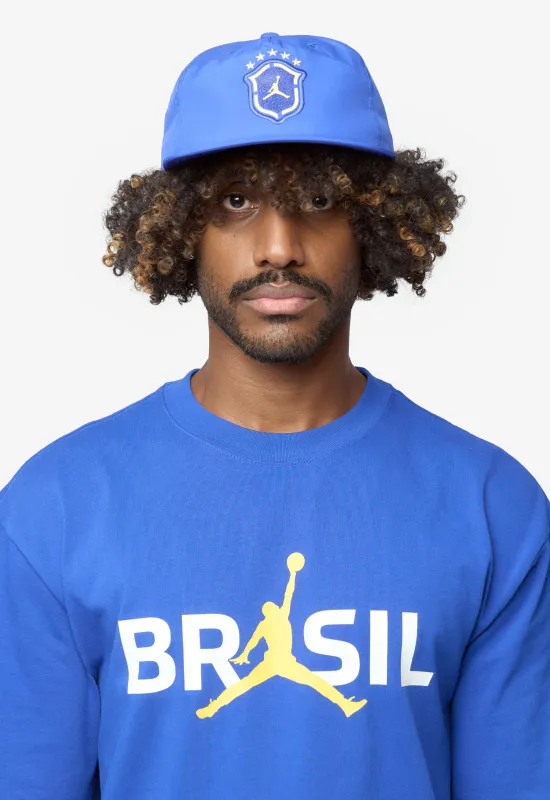 Jordan Brazil Cap Old Royal/Varsity Maize IO4448-417 made by Jordan