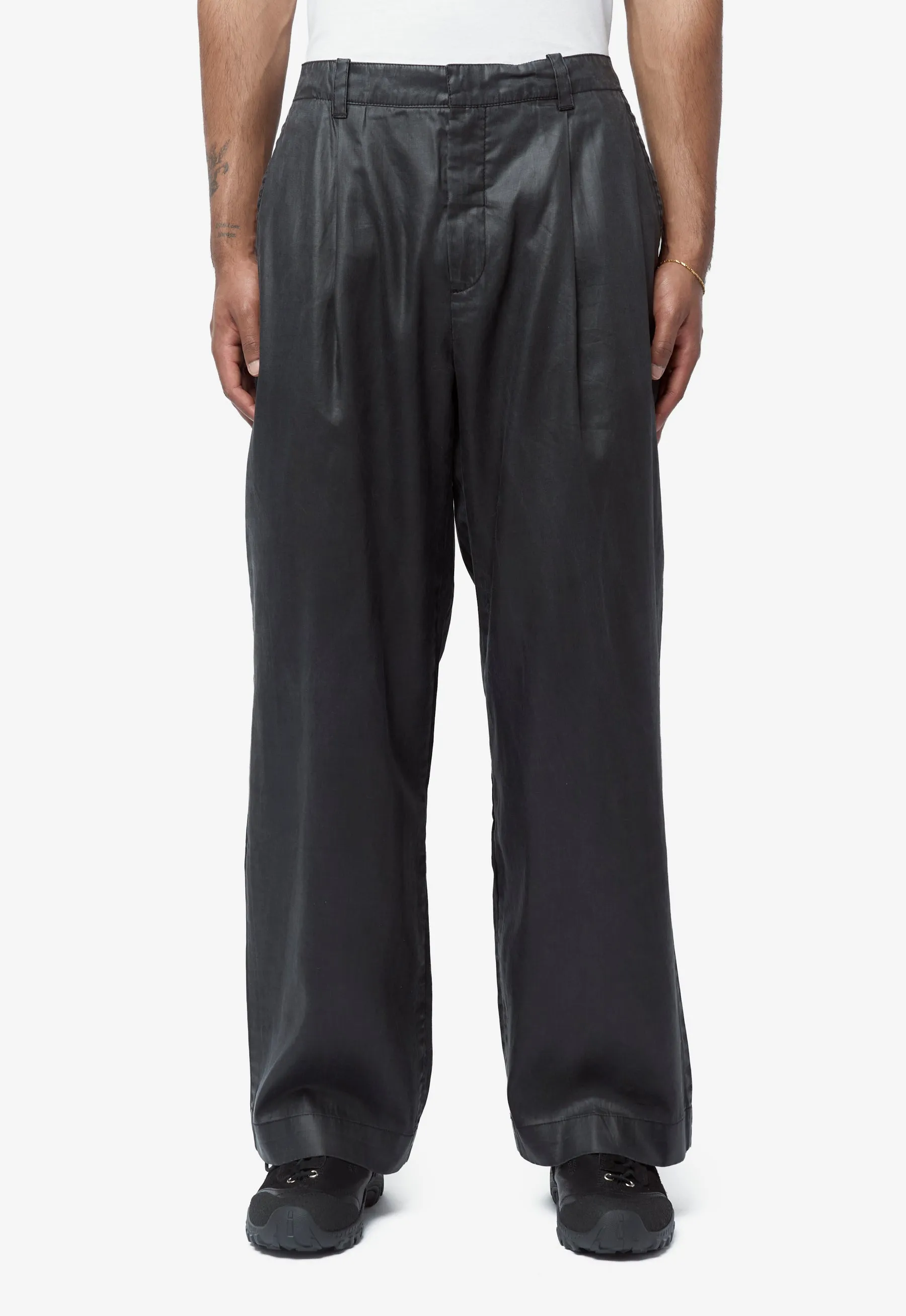 Men's Still Chino Lacquer Black Mirror Tencel M4264SLB sold by Nomad