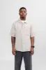 Box Shirt Shortsleeve Light Authentic Seersucker M2242BL sold by Nomad