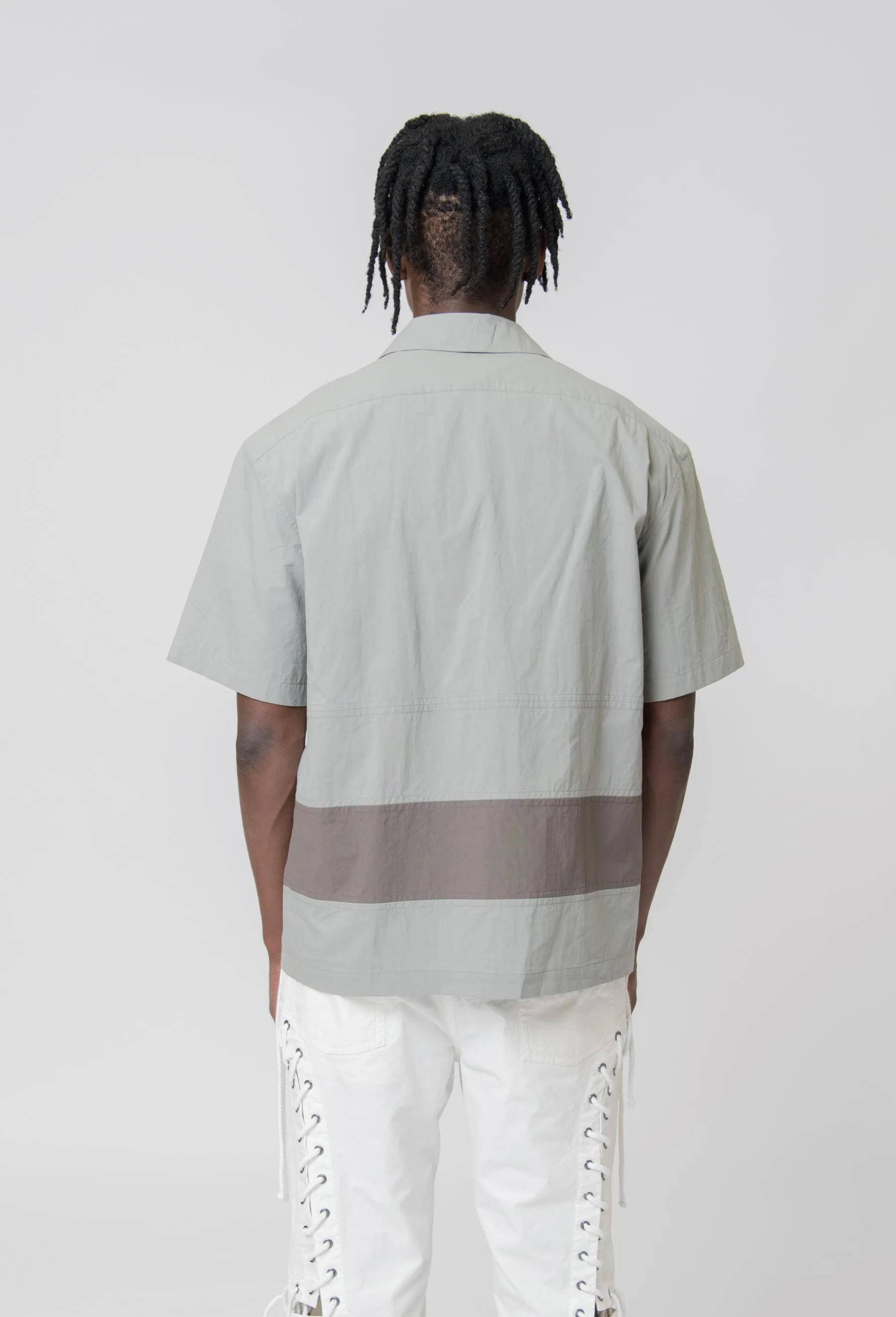 Barrel Shirt Grey CGSS24CWOSHI08 sold by Nomad product image thumbnail 5