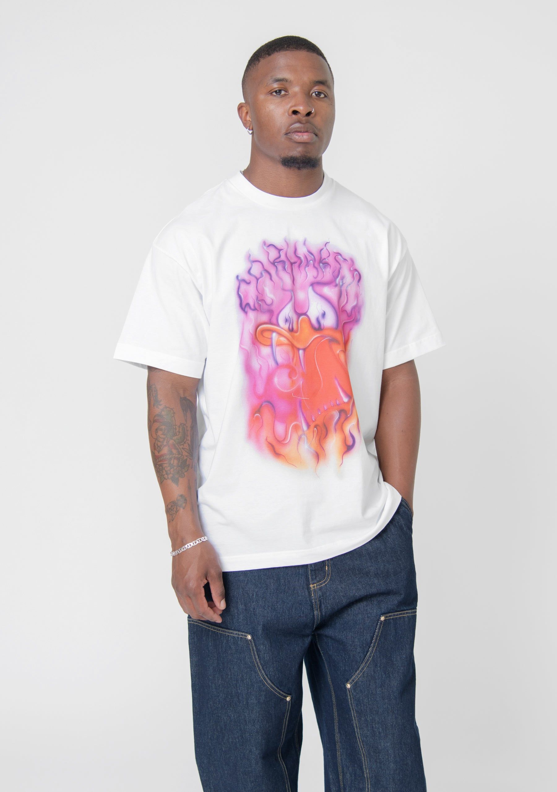 Babybrush Duck Tee White sold by Nomad product image thumbnail 4