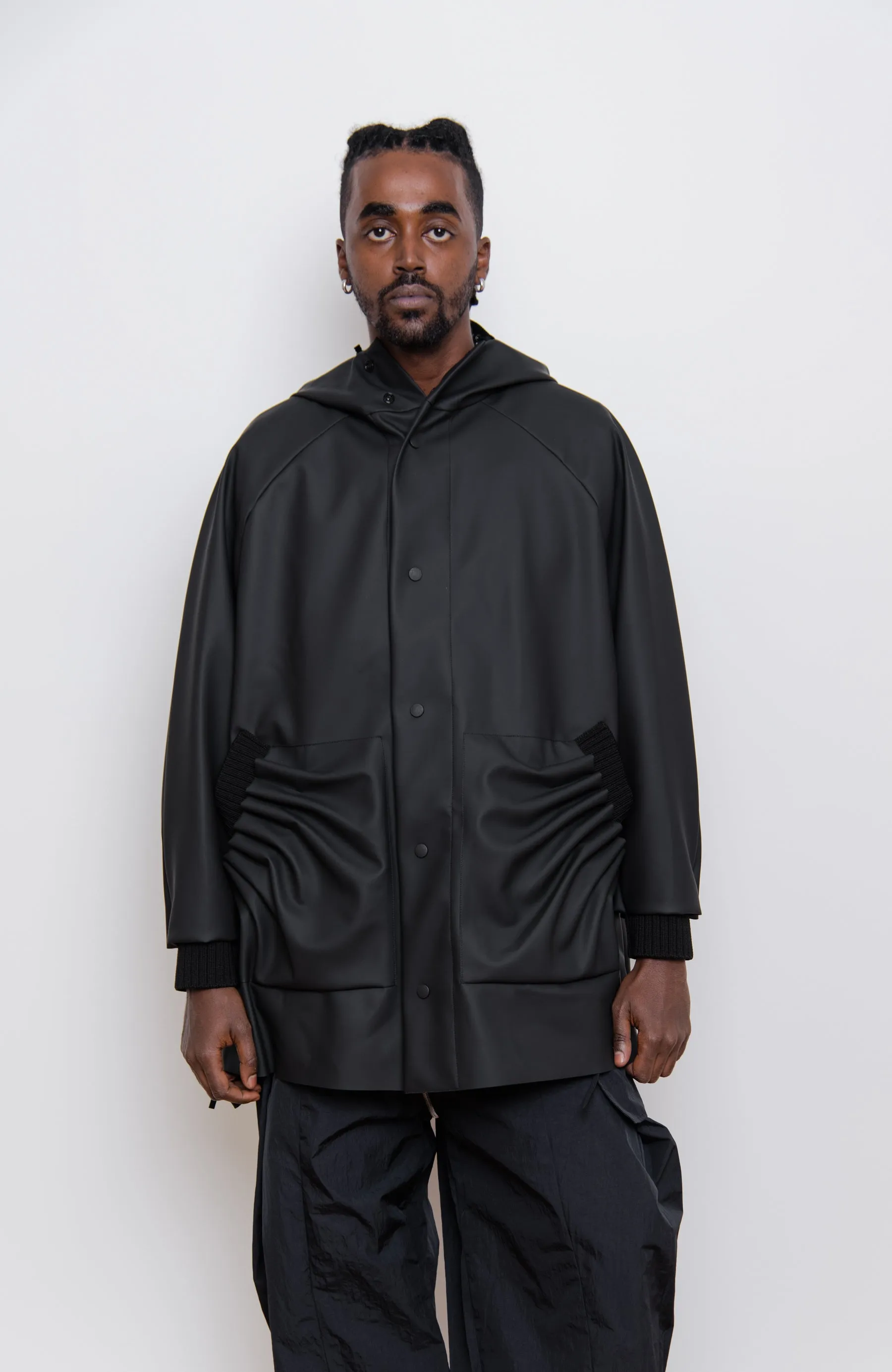 Tube Pleat Jacket Black sold by Nomad product image thumbnail 3
