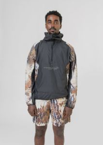 Mountain View Pullover Jacket Black/Baroque Brown FJ3009-010 sold by Nomad
